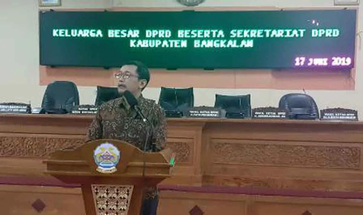 Jelang Akhir Jabatan, Ketua DPRD Bangkalan Ingatkan Hal Ini