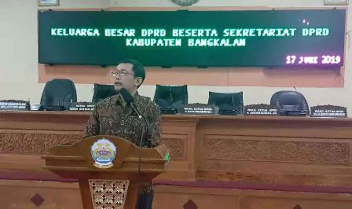 Jelang Akhir Jabatan, Ketua DPRD Bangkalan Ingatkan Hal Ini