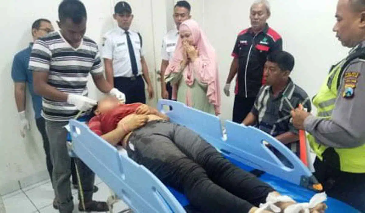 Satu Tewas, Toyota Yaris Seruduk Yamaha Xeon di Madura