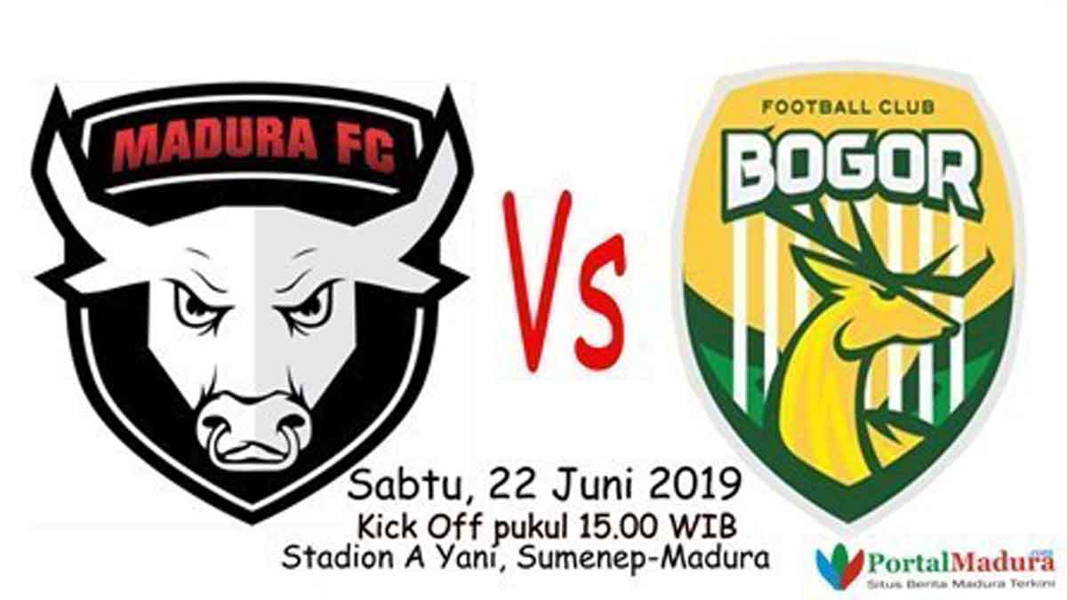 Madura FC Vs Bogor FC Liga 2 2019
