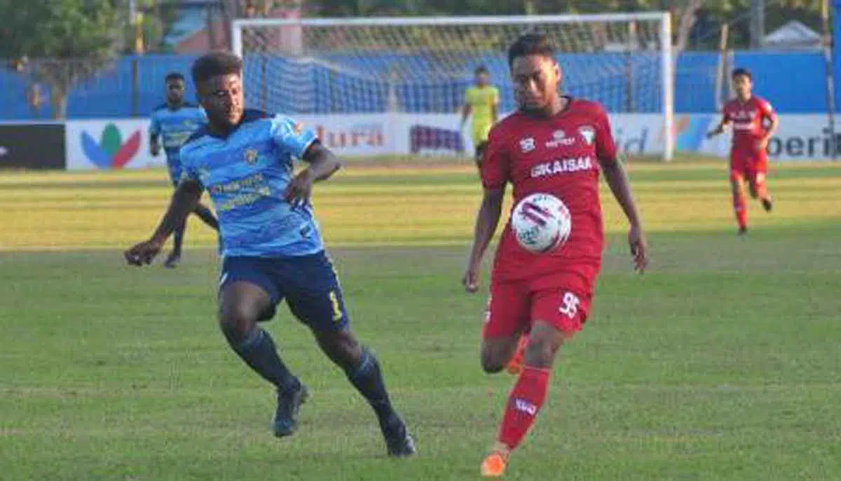 Gol Bunuh Diri Membawa Madura FC Vs Persewar Waropen Imbang 1-1