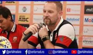 Hadapi Persib, Pelatih Madura United Akui Berat