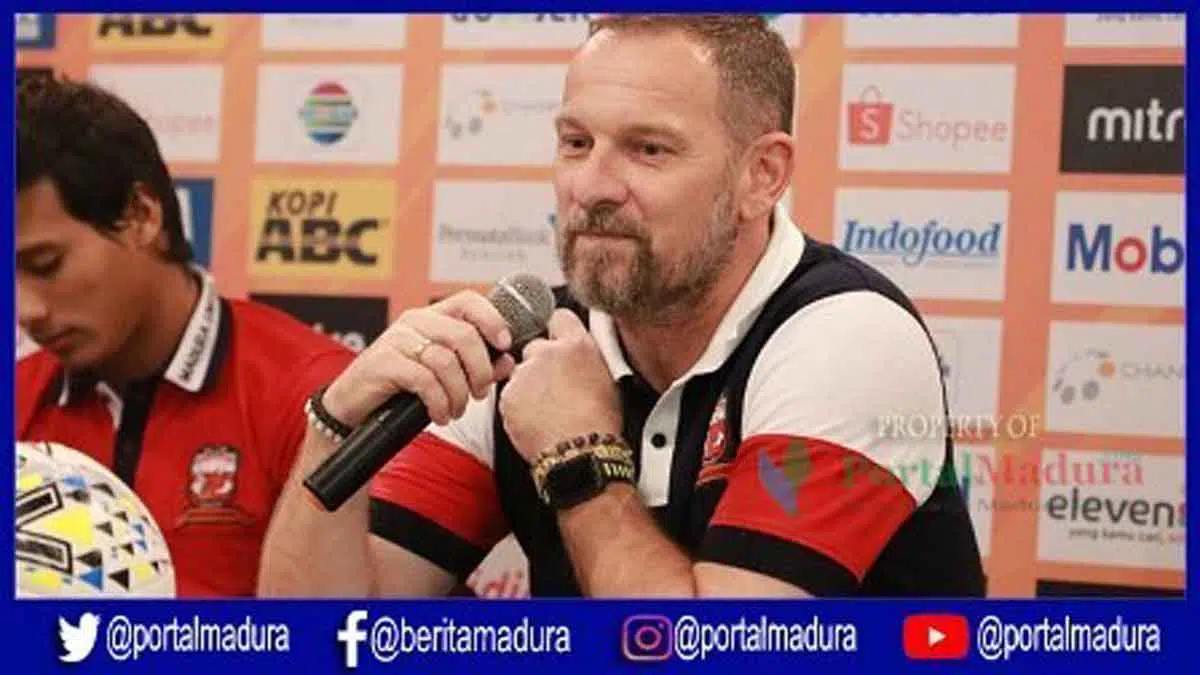 Hadapi Persib, Pelatih Madura United Akui Berat