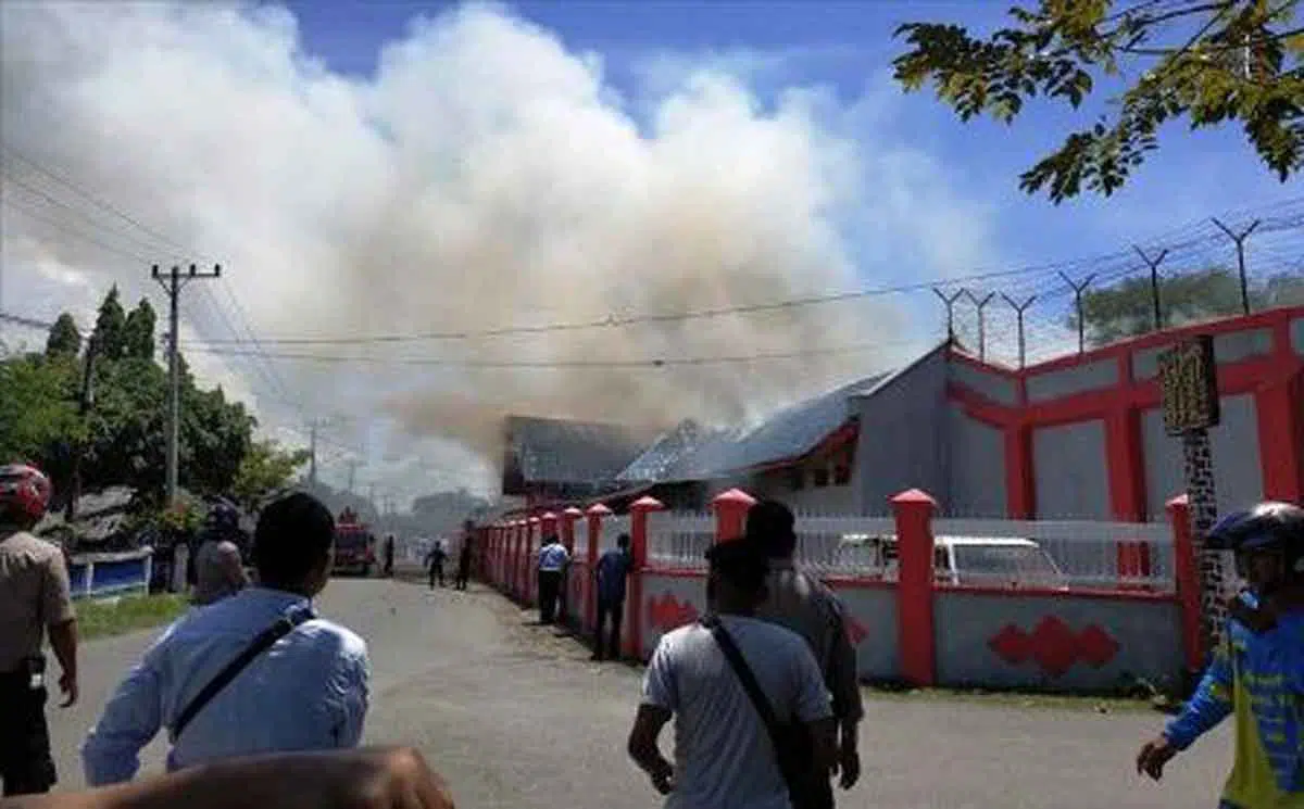 Rutan Sigli Aceh rusuh