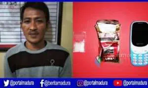 Ketahuan Bawa Sabu, Petani Asal Rubaru Sumenep Diamankan Polisi
