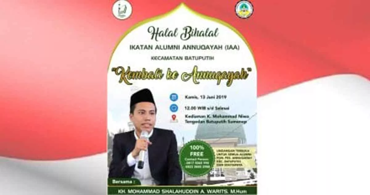 Pengasuh Dijadwalkan Hadir, Iaa Batuputih Gelar Halal Bihalal - Portalmadura.com Pengasuh Dijadwalkan Hadir, IAA Batuputih Gelar Halal Bihalal