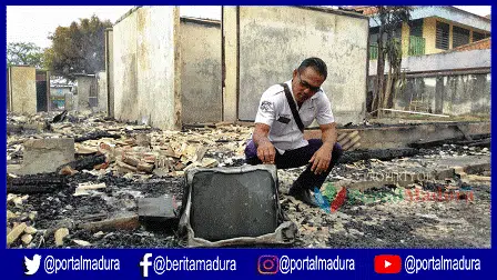 Pasca Kebakaran 5 Rumah Dinas Karyawan Asdp, Begini Nasib Mereka - Portalmadura.com Pasca Kebakaran 5 Rumah Dinas Karyawan ASDP, Begini Nasib Mereka