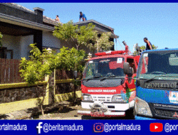 Korsleting Listrik Diduga Penyebab Kebakaran Rumah di Sumenep
