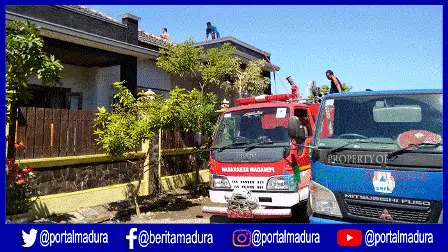 Konsleting Listrik Diduga Penyebab Kebakaran Rumah di Sumenep