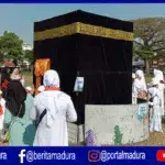 Hari Anak Nasional, 1.500 Anak TK di Bangkalan Ikuti Simulasi Manasik Haji