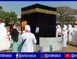 Hari Anak Nasional, 1.500 Anak TK di Bangkalan Ikuti Simulasi Manasik Haji