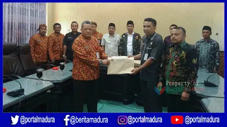 KPU Sumenep Serahkan Berkas Caleg Terpilih ke DPRD
