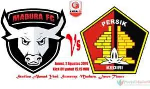 Live tvOne Madura FC vs Persik Kediri, Laga Panas Liga 2 2019, Ini Prediksi Skor