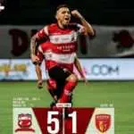Pesta Gol ke Gawang Perseru Badak Lampung