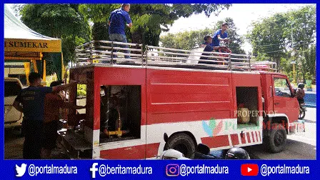 Mobil Pemadam Kebakaran di Sumenep Tak Ideal