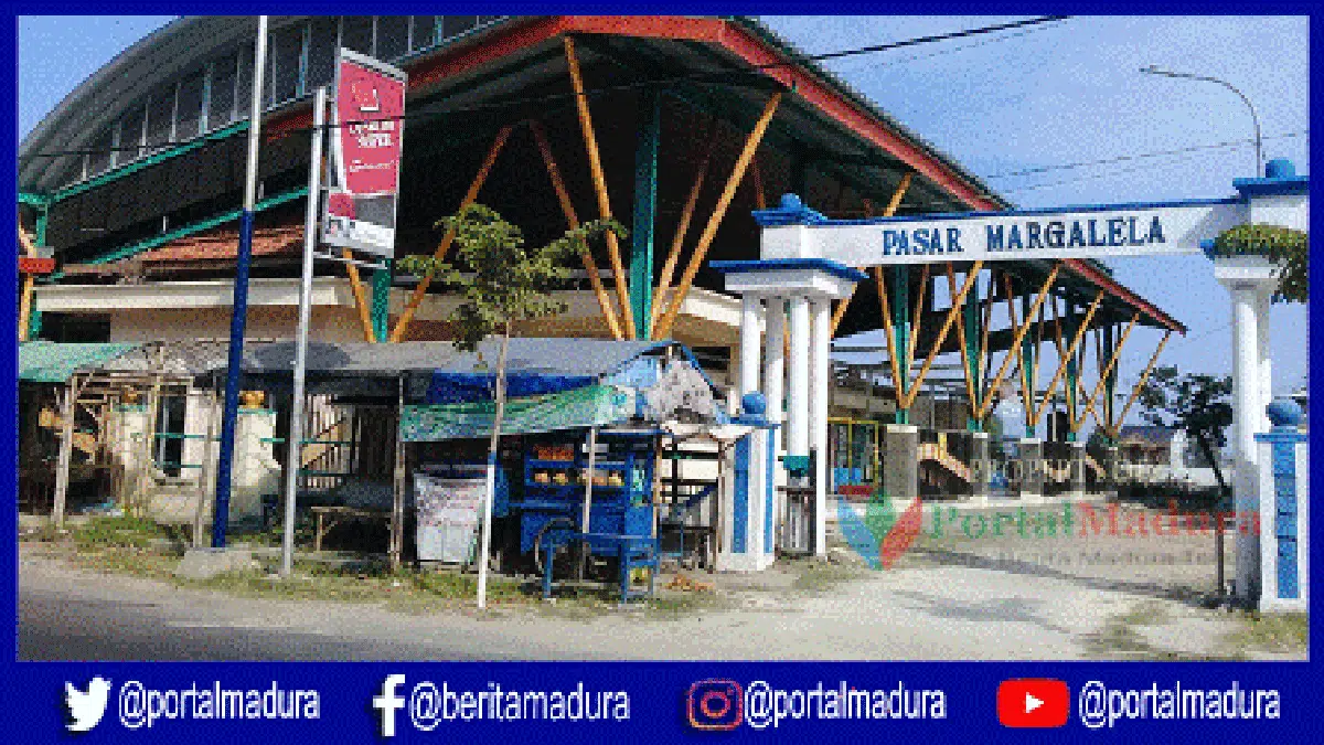 Pasar Margalela Sampang Sepi Pengunjung, Ini Penyebabnya