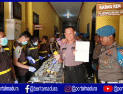 174 Polisi di Sampang Jalani Tes Urine