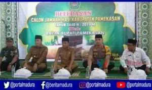 Lepas Jemaah Haji, Bupati Minta Doakan Ikhtiar Pamekasan Hebat