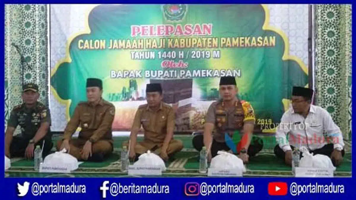 Lepas Jemaah Haji, Bupati Minta Doakan Ikhtiar Pamekasan Hebat