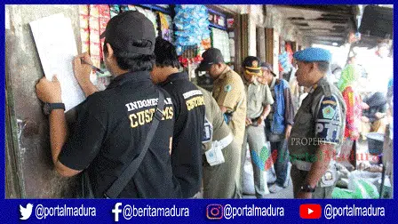 Jutaan Batang Rokok Bodong Diamankan Bea Cukai Madura
