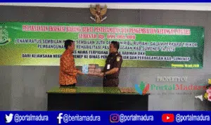 Hasil Korupsi Pasar Pragaan Sebesar Rp 699 Juta Dikembalikan ke Negara