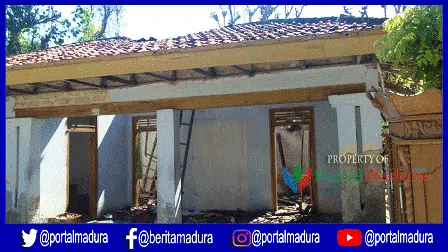 Rumah Warga Giliraja Sumenep Dilalap Api