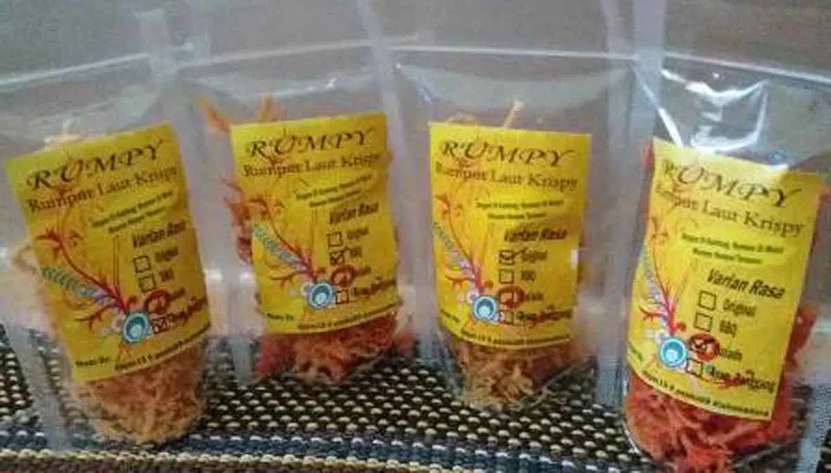 Inovasi, Mahasiswa Pamekasan Hasilkan Produk Rumput Laut Crispy