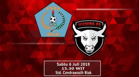 PSBS Biak Vs Madura FC, Laga Berat Bagi Laskar Jokotole