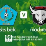 Live PSBS Biak Vs Madura FC, Laskar Jokotole Tanpa Bakori Andreas