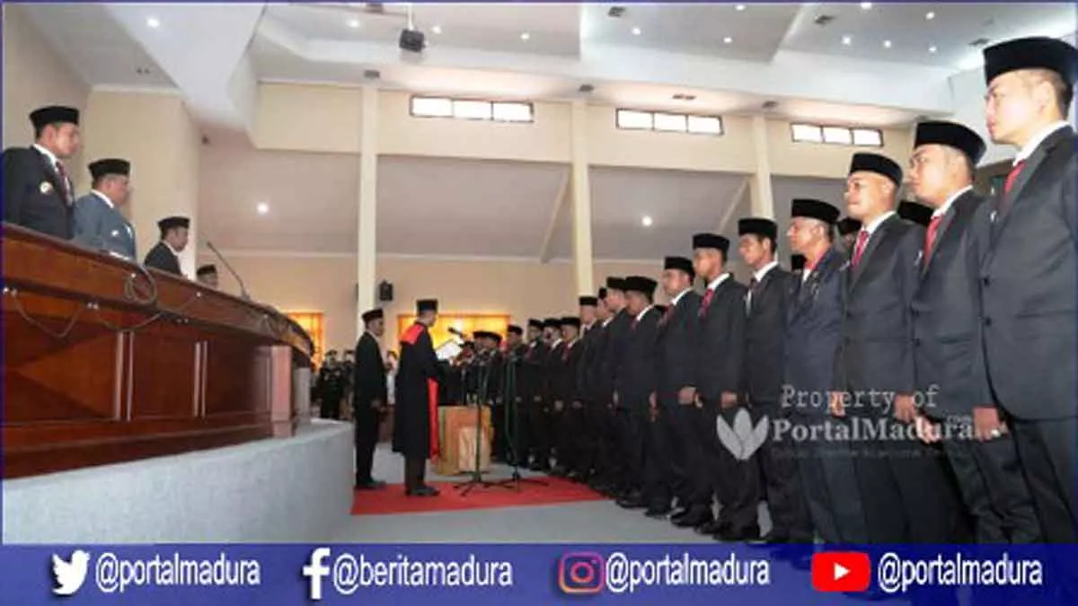 45 Anggota DPRD Sampang Periode 2019-2024 Resmi Dilantik