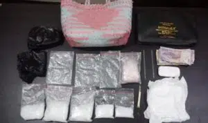 Sabu Senilai Rp 180 Juta dalam Tas Anyaman Plastik