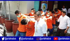 Belasan Budak Narkoba Diamankan Polres Pamekasan