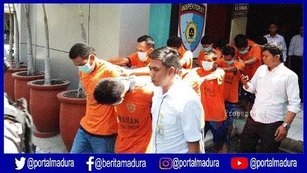 Belasan Budak Narkoba Diamankan Polres Pamekasan