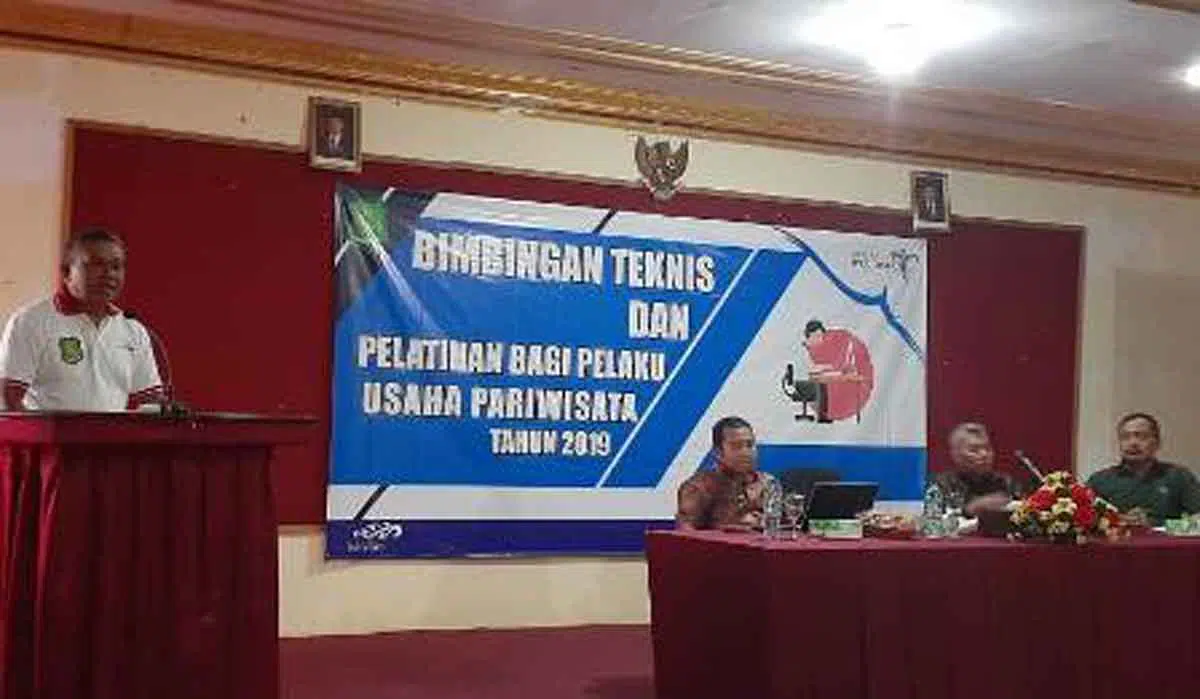 Bimtek bagi pelaku usaha pariwisata Sumenep (Foto. Nanik Dwi Jayanti)