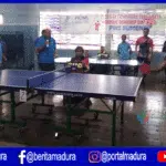 Busyro Karim Buka Turnamen Tenis Meja Bupati Cup 2019