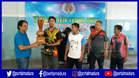 Juara I Turnamen Tenis Meja Bupati Sumenep Cup 2019 Diboyong Bulog