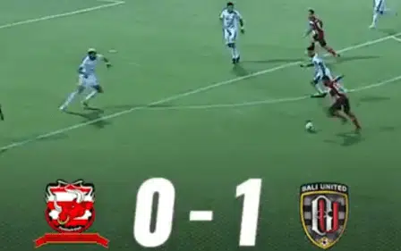 Gol Tunggal Bali United Kalahkan di Kandang