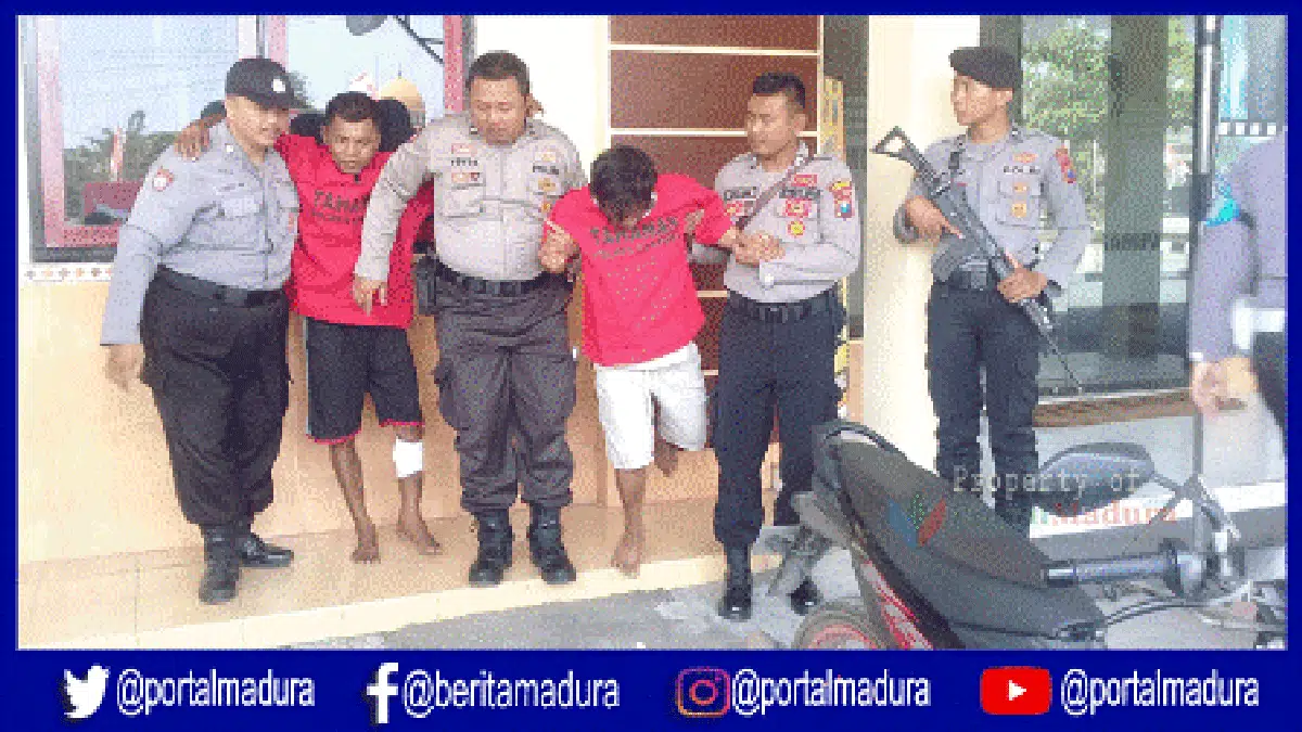 Polisi Sampang Tembak Dua Bandit Spesialis Pecah Kaca Mobil