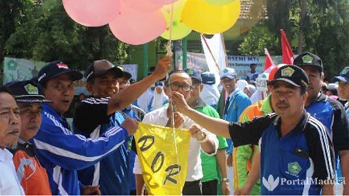 Ajang Gali Potensi, 3.200 Siswa MI & MTs Ikuti Porseni Kemenag Sumenep