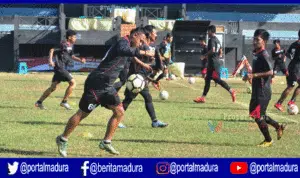 Madura FC Jalani Latihan Tanpa Pelatih Kepala, Begini Janji Manajemen