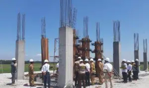 TP4D Kejari Bangkalan Cek Pekerjaan Gedung DPRD