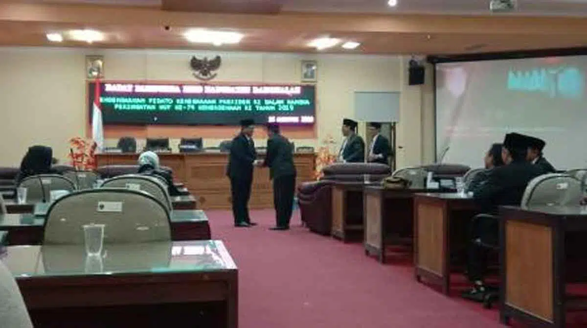 Pidato Kebangsaan, Hanya 15 Anggota DPRD Bangkalan Yang Hadir