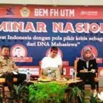 Datang ke UTM, Rocky Gerung Minta Mahasiswa Kritis dan Peka Lingkungan