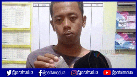 Simpan Sabu di Kopiah Hitam, Warga Lenteng Sumenep Diringkus Polisi