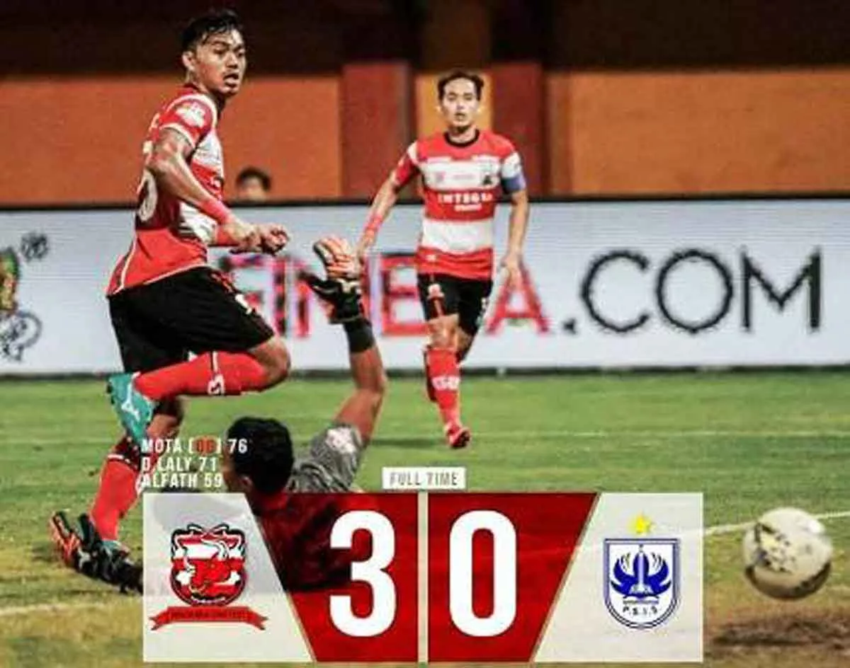 Menang Telak Atas PSIS,  Akhiri Tren Negatif