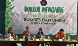Gali Potensi Desa Rombasan, Doktor Universitas Brawijaya Tebar Ilmu di Sumenep
