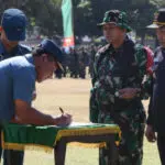 Beri Apresiasi, Bupati Sampang Hadiri Penutupan Upacara TNI TMMD Ke- 105