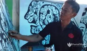 Fajar Iriadi SA, Pelukis Bangkalan yang Tak Mengenal Aliran
