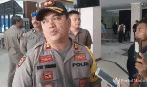 Aksi Aktivis HMI Bentrok di Kampus, Kapolres Bangkalan Turun Tangan