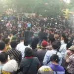 Pimpinan DPRD Bangkalan Bersumpah, Aksi Mahasiswa Baru Bubar